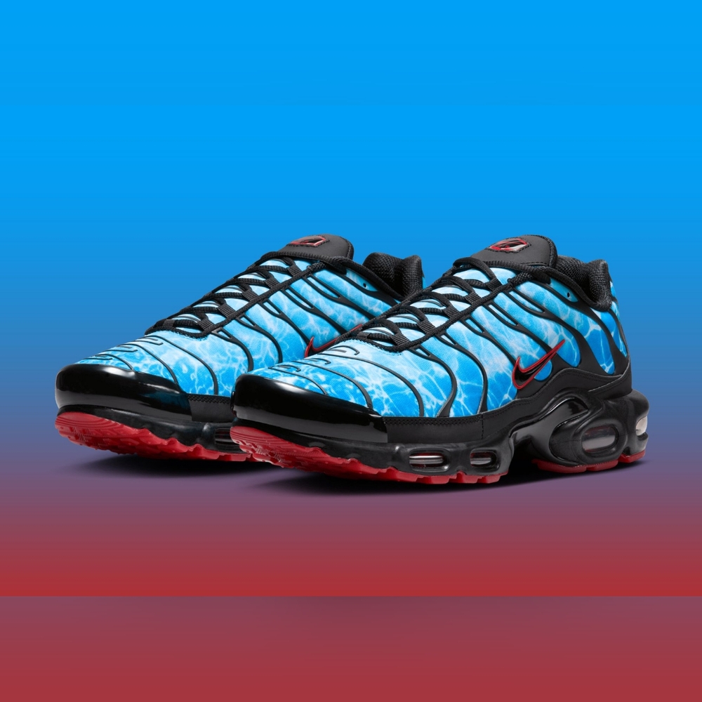 🦈New Nike Air Max Plus TN Tuned 'Shark Attack' Sneakers Mens Size US 11 Rare!